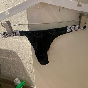 Victoria's Secret Bombshell Shine Strap Very Sexy Thong